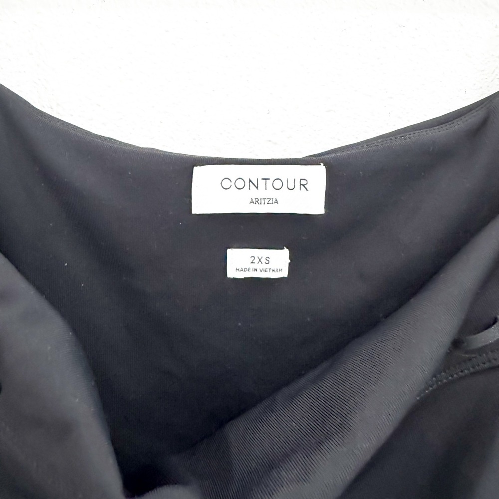 Aritzia Contour Party off Shoulder Boho Retro Preppy Old Money Mini Dress XXS - Picture 5 of 6